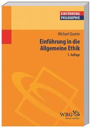 Einführung in die Allgemeine Ethik - Cover