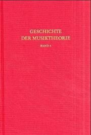 Geschichte der Musiktheorie / Die Lehre vom einstimmigen liturgischen Gesang