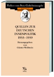 Quellen zur deutschen Innenpolitik 1933-1939