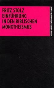 Einführung in den biblischen Monotheismus - Cover