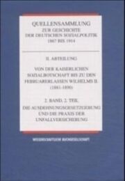 Quellensammlung zur Geschichte der deutschen Sozialpolitik 1867-1914 IV/4.3