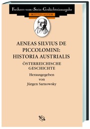 Aeneas Silvius de Piccolomini: Historia Austrialis - Cover