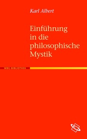 Einführung in die philosophische Mystik - Cover