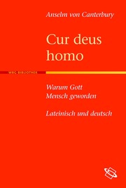 Cur deus homo - Cover