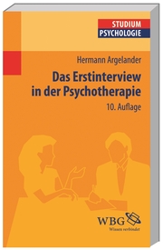 Das Erstinterview in der Psychotherapie - Cover