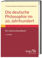 Die deutsche Philosophie im 20. Jahrhundert - Cover