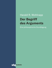 Der Begriff des Arguments - Cover