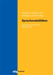Sprachmodalitäten - Cover