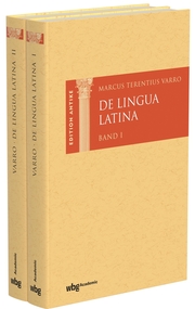 Marcus Terentius Varro: De Lingua Latina - Cover