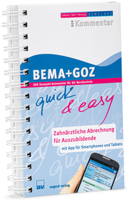 BEMA + GOZ quick & easy - Zahnärztliche Abrechnung für Auszubildende - Cover