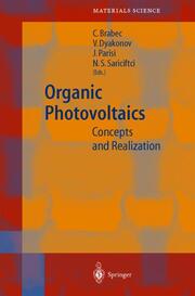 Organic Photovoltaics - Cover