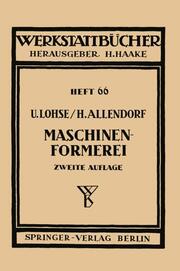 Maschinenformerei - Cover
