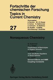 Nonaqueous Chemistry - Cover