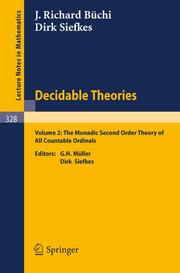 Decidable Theories - Cover