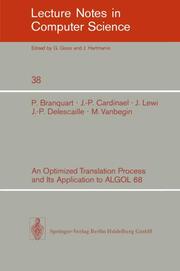 An Optimized Translation Process and Its Application to ALGOL 68