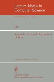 Towards a Formal Description of Ada