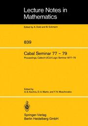 Cabal Seminar 77 - 79