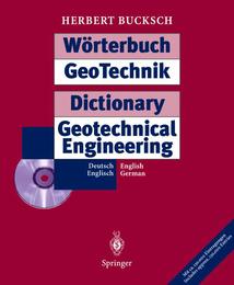 Wörterbuch GeoTechnik/Dictionary Geotechnical Engineering