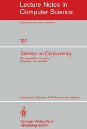 Seminar on Concurrency