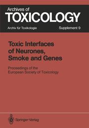 Toxic Interfaces of Neurones, Smoke and Genes - Cover