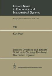 Descent Directions and Efficient Solutions in Discretely Distributed Stochastic