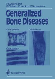 Generalized Bone Diseases - Cover