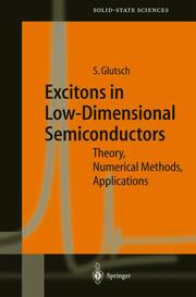 Excitons in Low-Dimensional Semiconductors