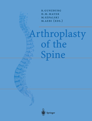 Arthroplasty of the Spine - Cover