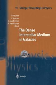The Dense Interstellar Medium in Galaxies - Cover