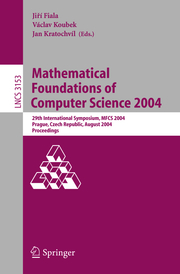 Mathematical Foundations of Computer Science 2004 - Cover
