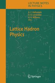 Lattice Hadron Physics - Cover