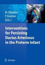 Interventions for Persisting Ductus Arteriosus in the Preterm Infant - Cover