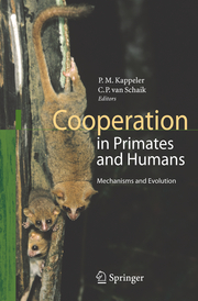 Cooperation in Primates and Humans - Cover