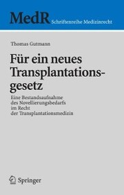 Für ein neues Transplantationsgesetz