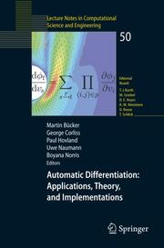 Automatic Differentiation - Applications, Theory and Implementation