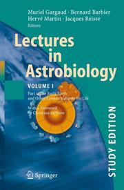 Lectures in Astrobiology I/1