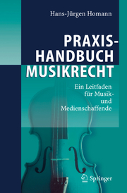 Praxishandbuch Musikrecht - Cover