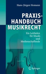Praxishandbuch Musikrecht - Cover