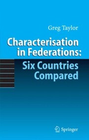 Characterisation in Federations: Six Countries Compared - Cover