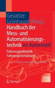 Handbuch der Mess- und Automatisierungstechnik im Automobil - Cover
