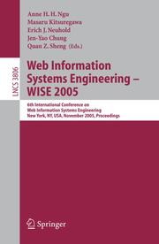Web Information Systems Engineering - WISE 2005 - Cover