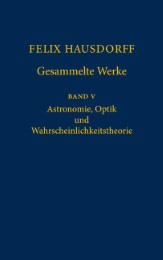 Felix Hausdorff - Gesammelte Werke Band 5 - Abbildung 1