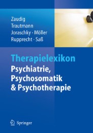 Therapielexikon Psychiatrie, Psychosomatik, Psychotherapie - Abbildung 1