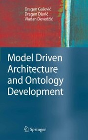 Model Driven Architecture and Ontology Development - Cover