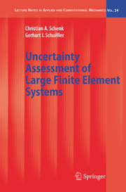 Uncertainty Assessment of Large Finite Element Systems