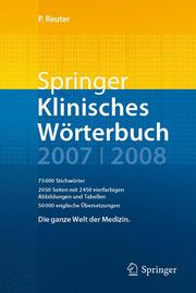 Springer Klinisches Wörterbuch - Cover