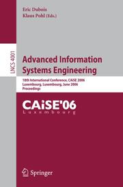 Advanced Information Systems Engineering - Cover