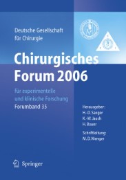 Chirurgisches Forum 2006 für experimentelle und klinische Forschung - Abbildung 1