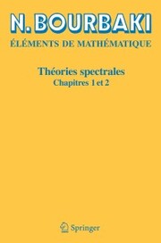 Théories spectrales - Cover