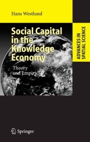 Social Capital in the Knowledge Economy - Cover